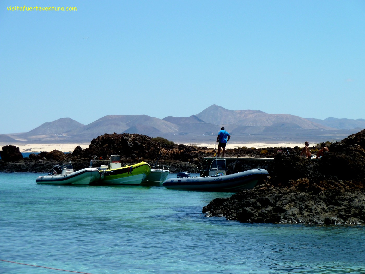 Isla de Lobos. El Puertito. Fuerteventura.