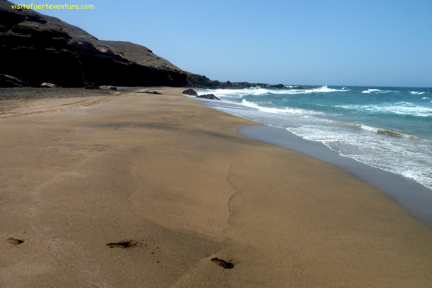 Playa de la Solapa. Solapa Strand. Fuerteventura.