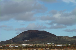 Volcán de la Arena, Fuerteventura. Malpaís de la Arena. Monumento Natural de Fuerteventura.